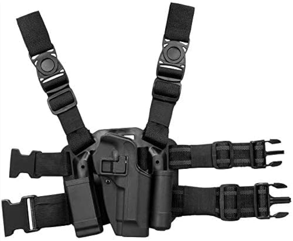 Tactical leg holster